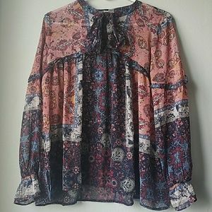 Knox rose blouse